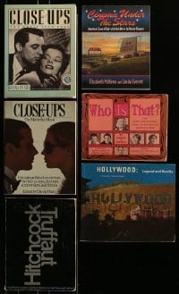3a383 LOT OF 6 SOFTCOVER MOVIE BOOKS 1960s-1990s filled with great images & information!