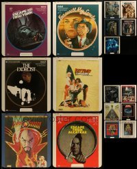 3a524 LOT OF 17 VIDEODISCS 1980s Escape from New York, Exorcist, Forbidden Planet & more!