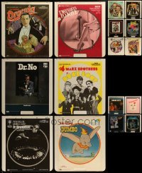 3a525 LOT OF 16 VIDEODISCS 1980s Dracula, Dr. No, Dr. Strangelove, Duck Soup, Dumbo & more!
