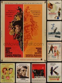 3a619 LOT OF 8 30X40S 1960s great images from a variety of different movies!