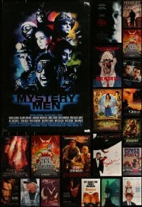 3a668 LOT OF 22 UNFOLDED MOSTLY DOUBLE-SIDED 27X40 ONE-SHEETS 1990s-2000s cool movie images!