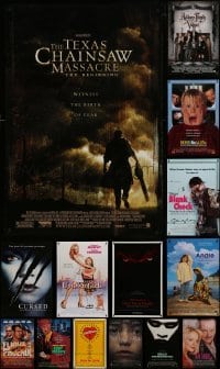 3a684 LOT OF 17 UNFOLDED DOUBLE-SIDED MOSTLY 27X40 ONE-SHEETS 1990s-2000s cool movie images!