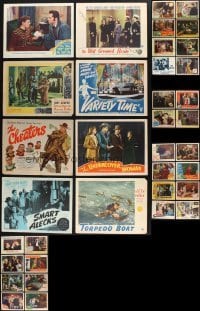 3a112 LOT OF 36 LOBBY CARDS 1930s-1940s great scenes from a variety of different movies!