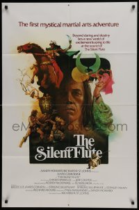 3b144 CIRCLE OF IRON int'l 1sh 1979 great art of David Carradine by Maughan, The Silent Flute!