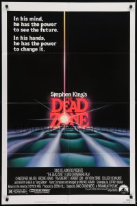 3b180 DEAD ZONE 1sh 1983 David Cronenberg, Stephen King, he has the power to see the future!