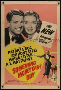 3b793 SOMETHING MONEY CAN'T BUY English 1sh 1953 Patricia Roc, Anthony Steel, English comedy!