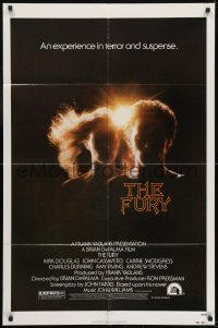 3b309 FURY 1sh 1978 Brian De Palma, Kirk Douglas, an experience in terror & suspense!