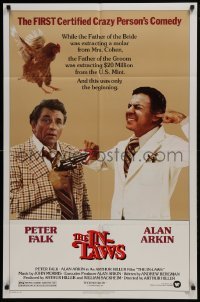 3b400 IN-LAWS 1sh 1979 classic Peter Falk & Alan Arkin screwball comedy!