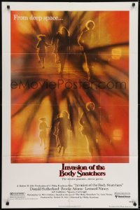 3b408 INVASION OF THE BODY SNATCHERS 1sh 1978 Kaufman classic remake of sci-fi thriller!