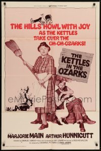 3b437 KETTLES IN THE OZARKS 1sh R1976 Marjorie Main as Ma brews up a roaring riot in the hills!