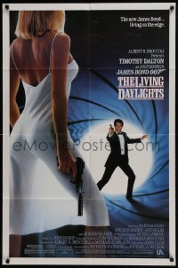 3b010 LIVING DAYLIGHTS 1sh 1987 Timothy Dalton as the most dangerous James Bond ever!