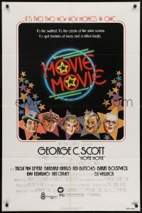 3b571 MOVIE MOVIE 1sh 1978 George C. Scott, Stanley Donen directed parody of 1930s movies!