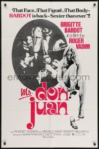 3b575 MS. DON JUAN 1sh 1976 Don Juan ou Si Don Juan etait une femme, Brigitte Bardot, Roger Vadim