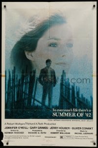 3b839 SUMMER OF '42 1sh 1971 in everyone's life there's a summer like this, Jennifer O'Neill!