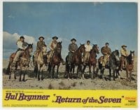 3c786 RETURN OF THE SEVEN color 11x14 still 1966 Yul Brynner reprises his role as master gunfighter!