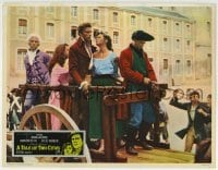 3c881 TALE OF TWO CITIES English LC 1958 image of Dirk Bogarde in tumbril on his way to execution!