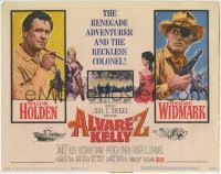 3c018 ALVAREZ KELLY TC 1966 renegade adventurer William Holden & reckless Colonel Richard Widmark