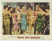 3c296 BELLS ARE RINGING LC #6 1960 Judy Holliday & Fred Clark surrounded by sexy showgirls!
