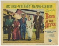 3c297 BEND OF THE RIVER LC #6 1952 Jimmy Stewart, Julia Adams, Arthur Kennedy, Rock Hudson, Nelson