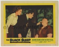 3c322 BLACK SLEEP LC #4 1956 c/u of Herbert Rudley & Patricia Blake with undead Tor Johnson!