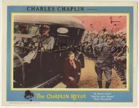 3c367 CHAPLIN REVUE LC #7 1960 Charlie Chaplin in officer's uniform by Purviance in Shoulder Arms!