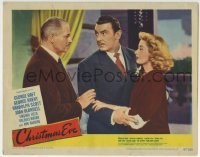 3c373 CHRISTMAS EVE LC #2 1947 Reginald Denny gives advice to George Brent & Joan Blondell!