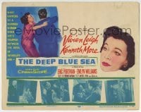 3c056 DEEP BLUE SEA TC 1955 Kenneth More is unfaithful to wife Vivien Leigh, Anatole Litvak