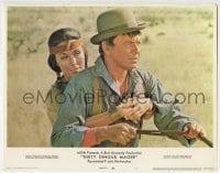 3c417 DIRTY DINGUS MAGEE LC #7 1970 Frank Sinatra on horseback w/sexy Michele Carey as Native!
