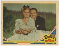 3c432 DULCY LC 1940 best portrait of Ian Hunter with his arms around smiling pretty Ann Sothern!
