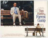 3c470 FORREST GUMP LC 1994 best image of Tom Hanks sitting on bench, Robert Zemeckis classic!