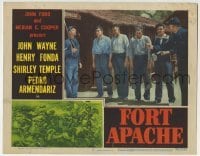 3c472 FORT APACHE LC #5 1948 Ward Bond w/ Victor McLaglen, Dick Foran, Pedro Armendariz & more!
