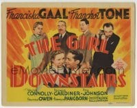 3c081 GIRL DOWNSTAIRS TC 1938 Franciska Gaal, Franchot Tone, Walter Connolly, Reginald Gardiner