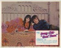 3c489 GOOD TIMES LC #6 1967 first William Friedkin, close up of Sonny & Cher laying on bed!
