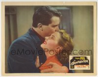 3c500 GUNFIGHTER LC #4 1950 best close up of Gregory Peck as Johnny Ringo & Helen Westcott!