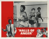 3c501 HALLS OF ANGER LC #4 1970 young Jeff Bridges playing basketball in high school!
