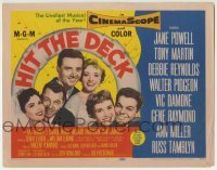 3c095 HIT THE DECK TC 1955 Debbie Reynolds, Jane Powell, Ann Miller & their male co-stars!