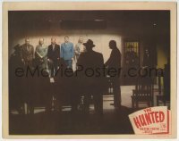 3c536 HUNTED LC #8 1948 great image of Larry Blake & four other men in police line-up!