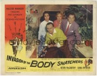 3c559 INVASION OF THE BODY SNATCHERS LC 1956 Kevin McCarthy, Dana Wynter & others in greenhouse!
