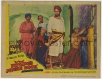 3c576 JUNGLE BOOK LC 1942 Sabu & Joseph Calleia in Rudyard Kipling's famous story, Zoltan Korda!