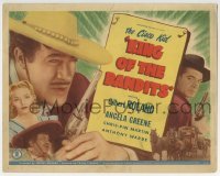 3c117 KING OF THE BANDITS TC 1947 Gilbert Roland as The Cisco Kid & Chris-Pin Martin as Pancho!