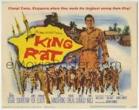 3c119 KING RAT TC 1965 George Segal & Tom Courtenay, James Clavell, World War II POWs!