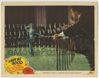 3c591 LADY BE GOOD LC 1941 great image of Queen o' Taps Eleanor Powell performing with many men!