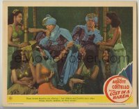 3c629 LOST IN A HAREM LC #3 1944 Bud Abbott & Lou Costello with six alluring harem beauties!