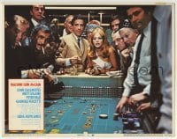 3c635 MACHINE GUN McCAIN LC #4 1970 John Cassavetes & sexy Britt Ekland shooting craps in casino!