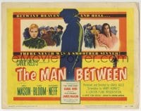 3c133 MAN BETWEEN TC 1953 James Mason is a smooth sinner, Claire Bloom, directed by Carol Reed!