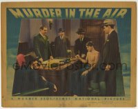 3c683 MURDER IN THE AIR LC 1940 James Stephenson has barechested Ronald Reagan handcuffed!