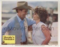 3c687 MURPHY'S ROMANCE LC #2 1985 close up of Sally Field & James Garner smiling at each other!
