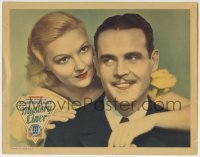 3c698 MYSTERY LINER LC 1934 Edgar Wallace novel, portrait of Astrid Allwyn & Cornelius Keefe!