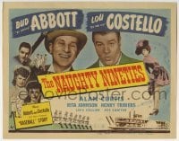 3c148 NAUGHTY NINETIES TC 1945 Bud Abbott & Lou Costello perform classic Who's on First routine!