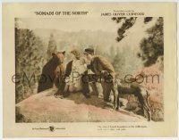3c715 NOMADS OF THE NORTH LC 1920 Canadian Lon Chaney finds true love in wilderness w/wife & pets!